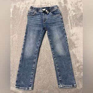 Little boy Gap light wash soft stretchy pull on denim jeans pants (5)
